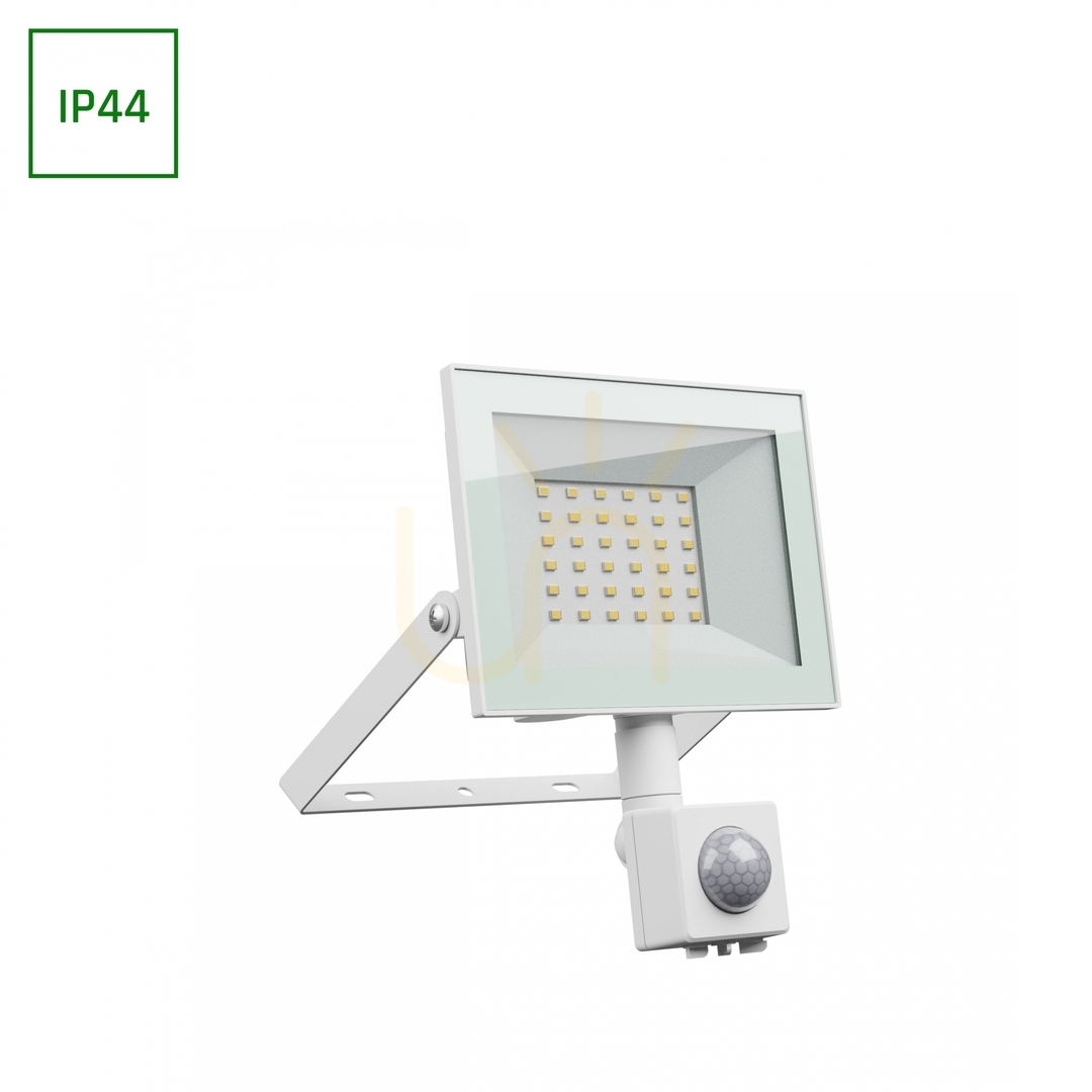 Skontrolujte Noctis Lux 4 svetlomet 30 W Cw 230 V Ip44 141x185x53mm biely Pir Senzor pohybu Noctis Lux 4 svetlomet 30 W Cw 230 V Ip44 141x185x53mm biely Pir Senzor pohybu
