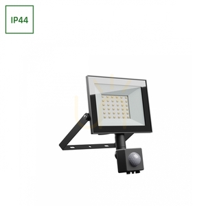 Noctis Lux 4 svetlomet 30 W Cw 230 V Ip44 141x185x53mm čierny Pir Senzor pohybu small 0