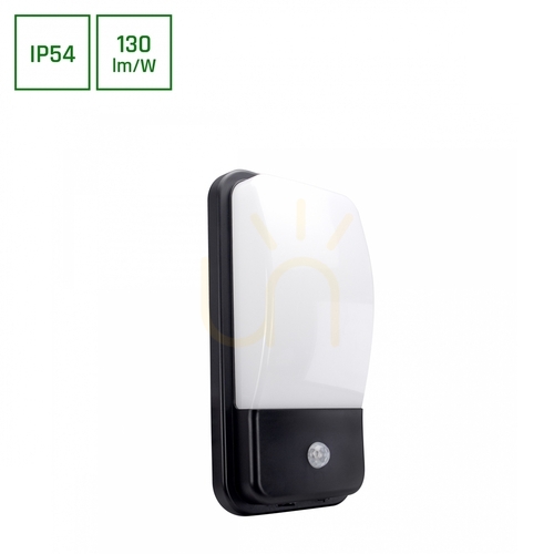 Skontrolujte Enigo Led Pir 20 W Nw 230 V 180 St Ip54 300x150x86 Mm biela/čierna obdĺžniková fasáda.