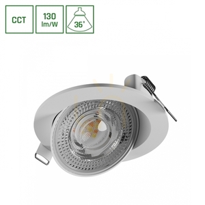Mobilo Led 6,5 W Cct 230 V 36 St Ip20 Fi105x35 mm biela okrúhla small 0