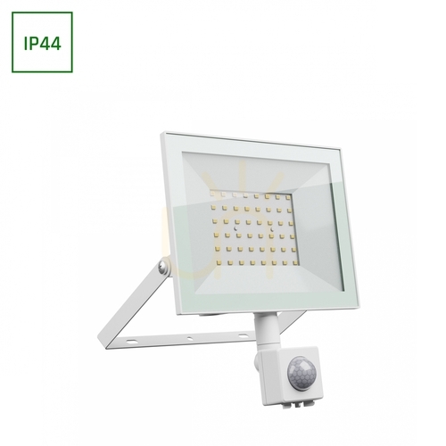Skontrolujte Noctis Lux 4 Reflektor 50 Ww 230 V Ip44 176x221x53mm biely Pir Senzor pohybu