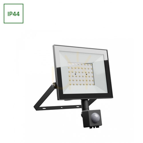 Skontrolujte Noctis Lux 4 reflektor 50 W Cw 230 V Ip44 176x221x53mm čierny Pir Senzor pohybu