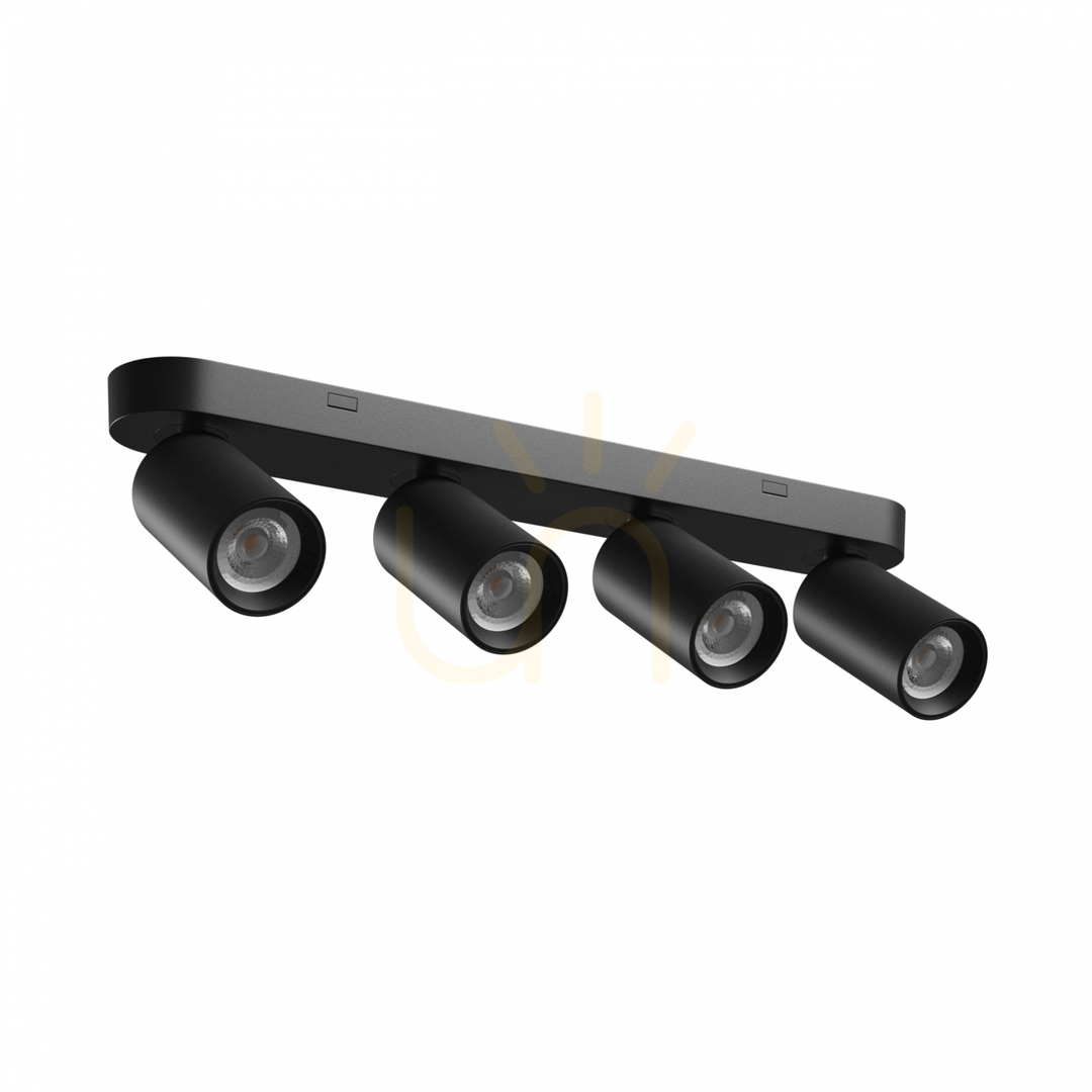 Skontrolujte Madara Altro Base 4x Gu10 230 V Ip20 480 X70 X135 Mm čierna Madara Altro Base 4x Gu10 230 V Ip20 480 X70 X135 Mm čierna