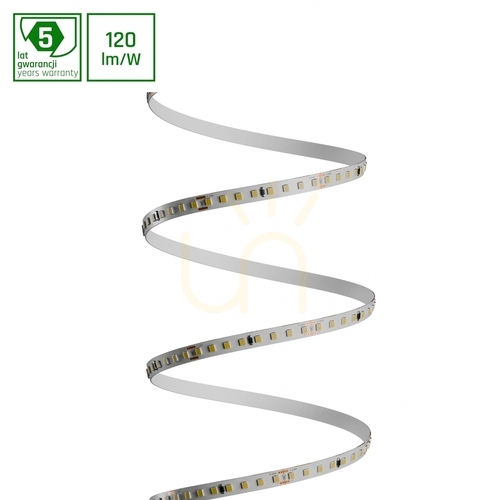 Skontrolujte LED pás 2835 24 V 128 LED 10 W/M 1200lm/M Ww 8mm IP20 5 rokov 5m Roll