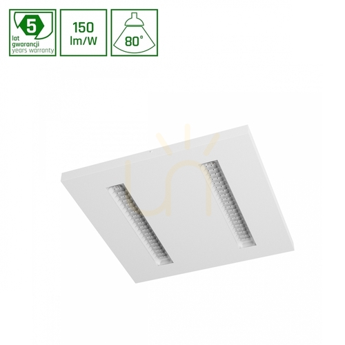 Skontrolujte Algine Doppio Panel 40 W Nw 230 V 80 St Ip20 600 X600 X35 White 5 rokov