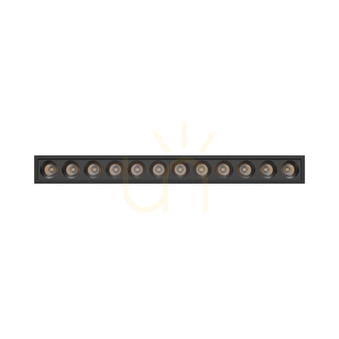 Náhľad Grid S Svietidlo na povrchovú montáž 12 W Cct 230 V 40st Ip20 222x26x60mm čierna 5 rokov Gw. Spektrum Grid S Svietidlo na povrchovú montáž 12 W Cct 230 V 40st Ip20 222x26x60mm čierna 5 rokov Gw. Spektrum