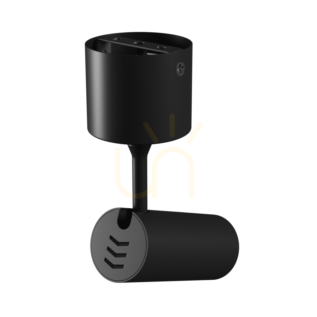 Displej Spot M Svietidlo na povrchovú montáž 10 W Cct 230 V 30st Ip20 priemer 44 X145x205mm čierna Záruka 5 rokov. Spektrum Spot M Svietidlo na povrchovú montáž 10 W Cct 230 V 30st Ip20 priemer 44 X145x205mm čierna Záruka 5 rokov. Spektrum