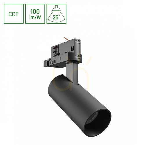 Skontrolujte Andromeda Prime pre zbernicu 3 F 3 Cct 8 W 230 V 25st ip20 ¶r. 54x109x160mm Čierne spektrum