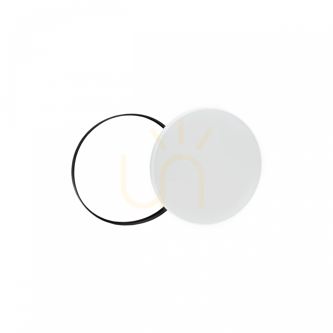 Nymphea Black&White Rings 24 W Cct 230 V 115st Ip54 Fi320x52 White/Black Okr Mv