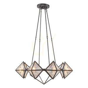 Luster CAIRO - 8 svetelných zdrojov - Urban brown QUINTIESSE 1 Luster CAIRO - 8 svetelných zdrojov - Urban brown QUINTIESSE small 1