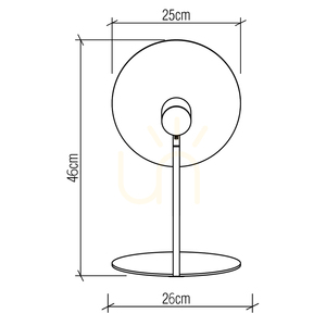 Stolná lampa DOT QUINTIESSE small 2