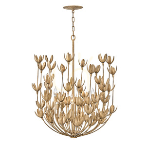 Luster FLORA - 6 svetelných zdrojov - Oxidované zlato QUINTIESSE 0 Luster FLORA - 6 svetelných zdrojov - Oxidované zlato QUINTIESSE small 0