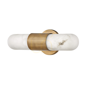 Stredné nástenné LED svietidlo IBIZA - Classic brass QUINTIESSE small 3