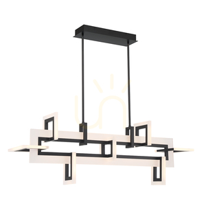 Stredná ostrovčeková lampa INIZIO - Matná čierna QUINTIESSE 0 Stredná ostrovčeková lampa INIZIO - Matná čierna QUINTIESSE small 0