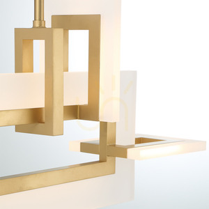 Malá ostrovčeková lampa INIZIO - Brúsené zlato QUINTIESSE small 3