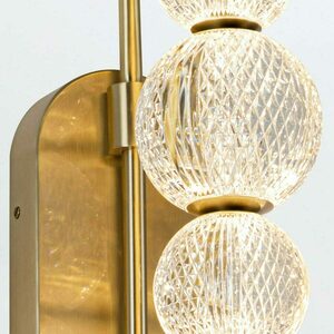 MARNI LED nástenné svietidlo - Prírodná mosadz QUINTIESSE small 4
