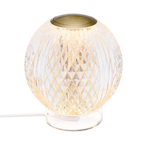 MARNI malá LED stolová lampa - Prírodná mosadz QUINTIESSE small 1