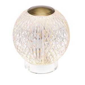 MARNI malá LED stolová lampa - Prírodná mosadz QUINTIESSE small 0