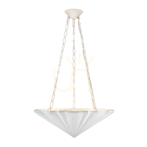 Závesné svietidlo MARTINE - 3 svetelné zdroje - Antique white QUINTIESSE small 0