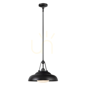 Závesné svietidlo PALMETTO - 1 svetelný zdroj - Urban brown QUINTIESSE small 1
