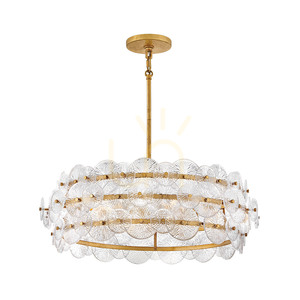 Luster RENE - 6 svetelných zdrojov - Fialová mosadz QUINTIESSE small 0