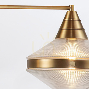Ostrovná lampa WILLARD - 2 svetelné zdroje - Vintage mosadz QUINTIESSE 5 Ostrovná lampa WILLARD - 2 svetelné zdroje - Vintage mosadz QUINTIESSE small 5