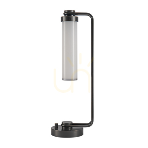WYNWOOD stolová lampa - 1 svetelný zdroj - Urban brown QUINTIESSE small 6