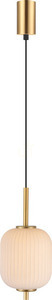 Závesné svietidlo Zuma Line AKARI DU31288/6.5W zlatá 1xLED small 0