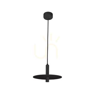 Závesné LED svietidlo Zambelis 18139-B, pieskovo čierne, Ø26 cm, 7 W, 3000 K small 3