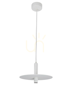 Závesné LED svietidlo Zambelis 7W 3000K biele, kovové small 0