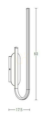 Skontrolujte Nástenné svietidlo Zambelis LED 18W 3000K zlaté matné IP20 dimmable