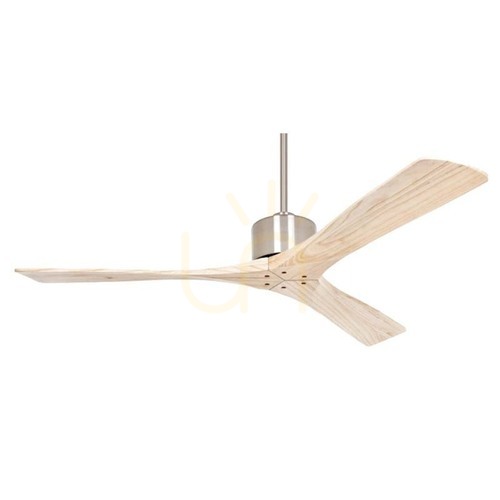 Skontrolujte Závesný ventilátor Zambelis Chrome matný prírodné drevo 132 cm