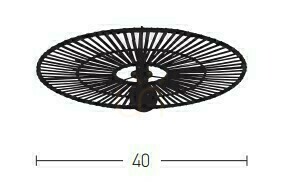 Skontrolujte Stropné svietidlo Zambelis biele bambusové E27 40 cm