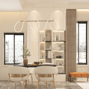Prívesné LED svietidlo Zambelis 60W 3000K zlatý matný 120 cm small 0