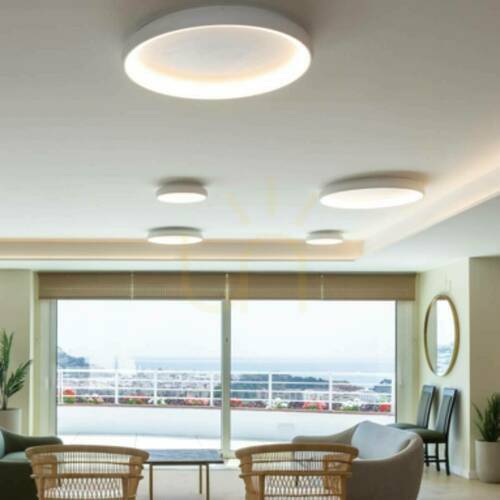 Skontrolujte Stropné svietidlo Zambelis LED 30W 3000K stmievateľné pieskovo biele 40 cm