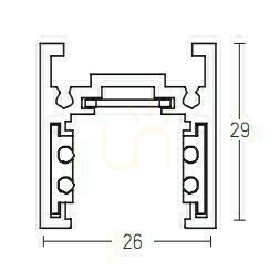 Magnetický stropný podhľad 2M čierny ZAMBELIS small 1