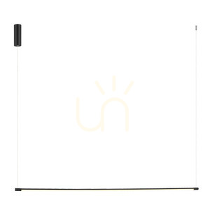 LED závesné svietidlo Zambelis 20W 3000K čierne hliník LED small 1