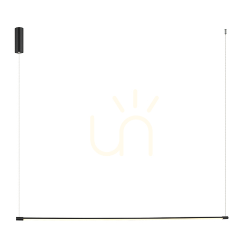 Skontrolujte LED závesné svietidlo Zambelis 20W 3000K čierne hliník LED