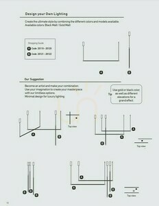 Závesné LED svietidlo Zambelis 12W 3000K zlatý matný hliník IP20 small 3