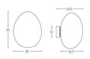 LED nástenné svietidlo Zambelis 5W 3000K biele opálové sklo metalické small 2