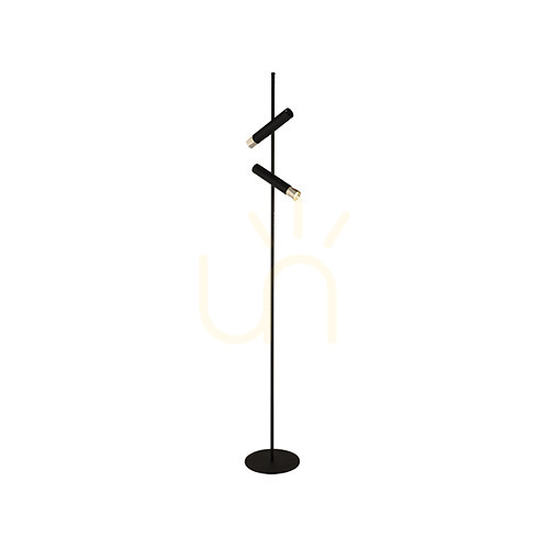 Skontrolujte Stojacia lampa 7W 3000k kov čierna zlatá ZAMBELIS