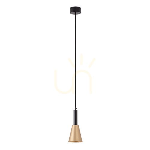 vyhliadka Závesné LED svietidlo Zambelis Sandy Black-Gold 7W 3000K Závesné LED svietidlo Zambelis Sandy Black-Gold 7W 3000K