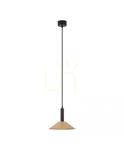 Závesné LED svietidlo Zambelis 22182, čierne a zlaté, 7 W, 3000 K, Ø22,5 cm small 3
