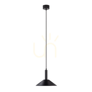Závesné LED svietidlo Zambelis 7W piesočnatá čierna 3000K IP20 small 1