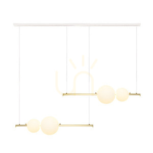 Závesné LED svietidlo Zambelis 22W zlatý mat opálové sklo, 3000K, stmievateľné small 0