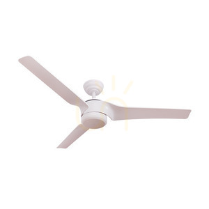 Závesný ventilátor Zambelis biely matný, IP44, kovové ABS lopatky, 152 cm small 1