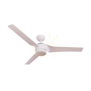 Závesný ventilátor Zambelis biely matný, IP44, kovové ABS lopatky, 152 cm small 0