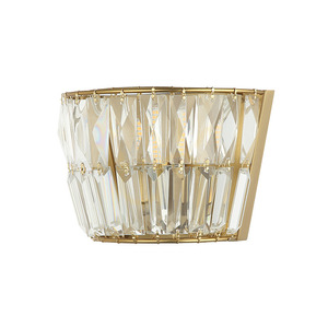 Nástenné svietidlo Zambelis 23050 – krištáľ, staromosadzné vyhotovenie, G9 LED, 20 cm small 3