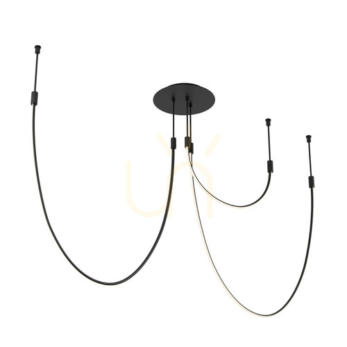 Skontrolujte Závesné LED svietidlo Zambelis 23051 46W 3000K čierny mat 160 cm