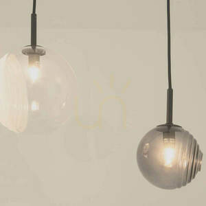Line Light 5χg9 MAX 5W Kovové sklo, Clear-frost Bielo-údené ZAMBELIS small 3